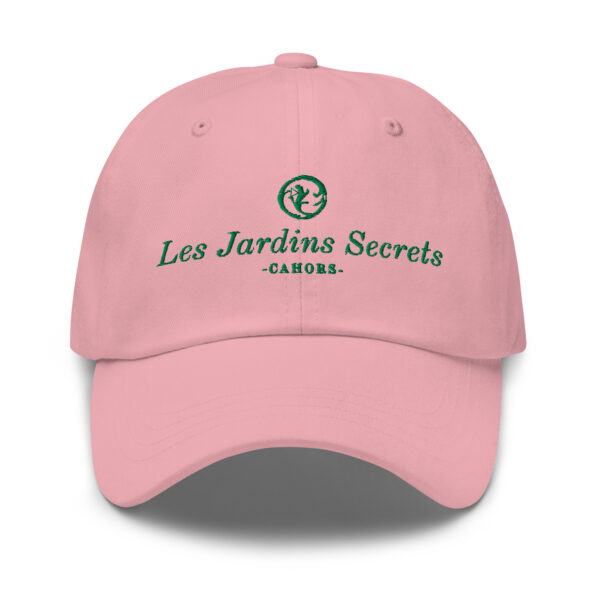 Casquette brodée <br> Les Jardins Secrets