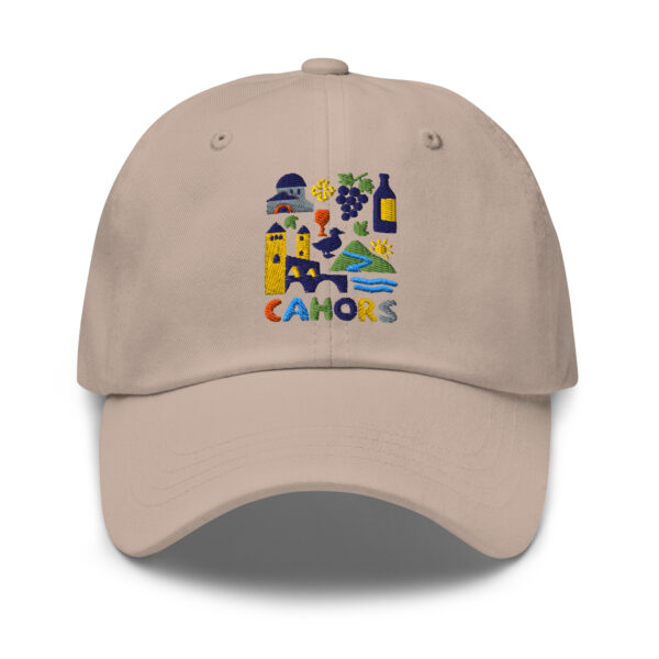 Casquette brodée <br> Cahors en couleur – Image 2