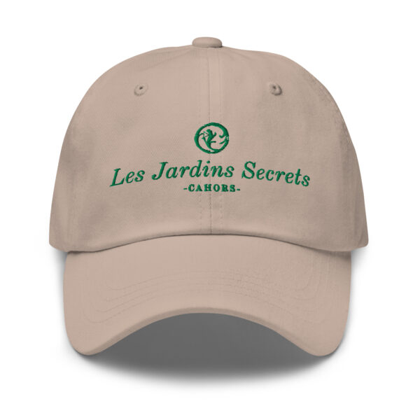 Casquette brodée <br> Les Jardins Secrets - Image 3