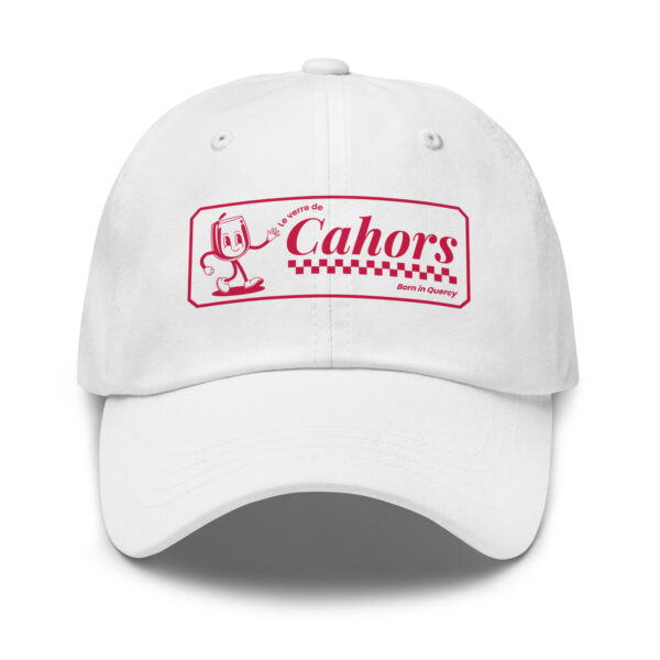 Casquette <br> Le verre de Cahors