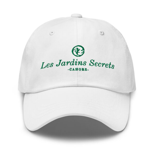 Casquette brodée <br> Les Jardins Secrets - Image 4