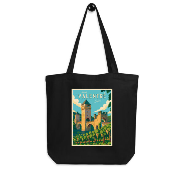 Tote Bag coton Bio <br> Le pont Valentré - Image 3