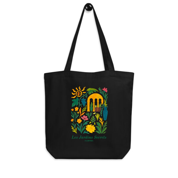 Tote Bag coton Bio <br> Les Jardins Secrets – Image 3