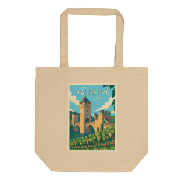 Tote Bag coton Bio <br> Le pont Valentré - Image 2