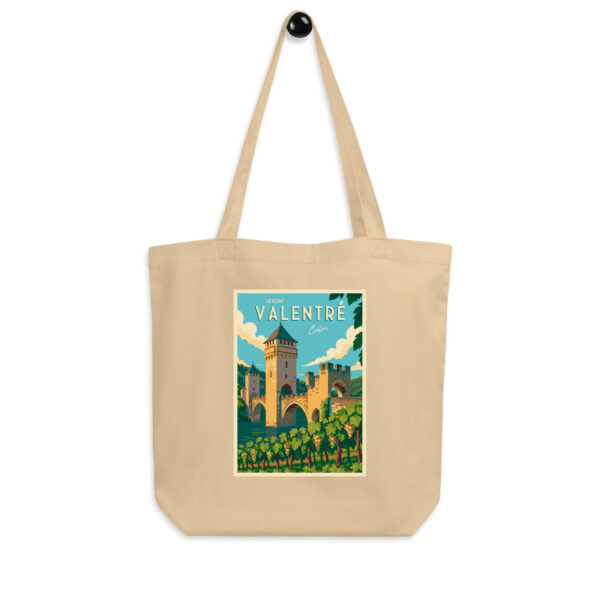 Tote Bag coton Bio <br> Le pont Valentré - Image 4