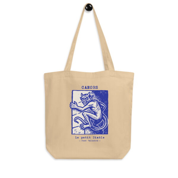 Tote Bag coton Bio <br> Le petit Diable – Image 4