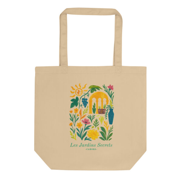 Tote Bag coton Bio <br> Les Jardins Secrets – Image 2