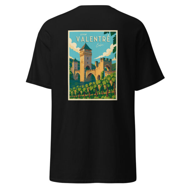 T-shirt unisexe <br> Le pont Valentré – Image 3