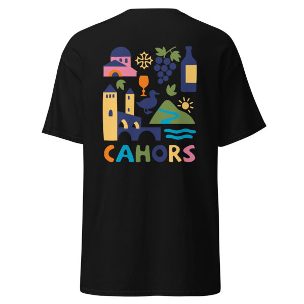 T-shirt unisexe <br> Cahors en couleur – Image 5