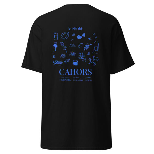 T-shirt unisexe <br> Le marché de Cahors - Image 5