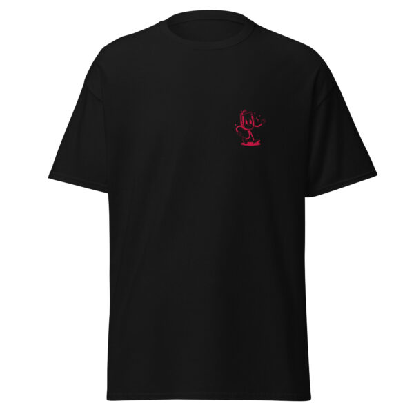 T-shirt unisexe <br> Le verre de Cahors – Image 3