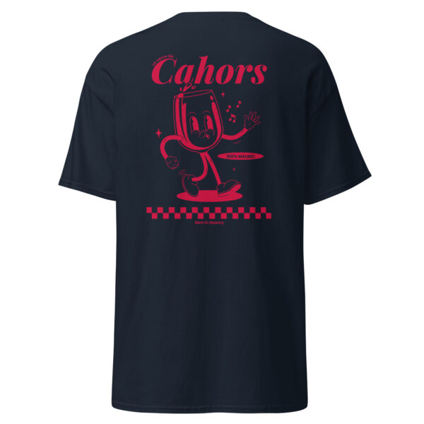 T-shirt unisexe <br> Le verre de Cahors – Image 6