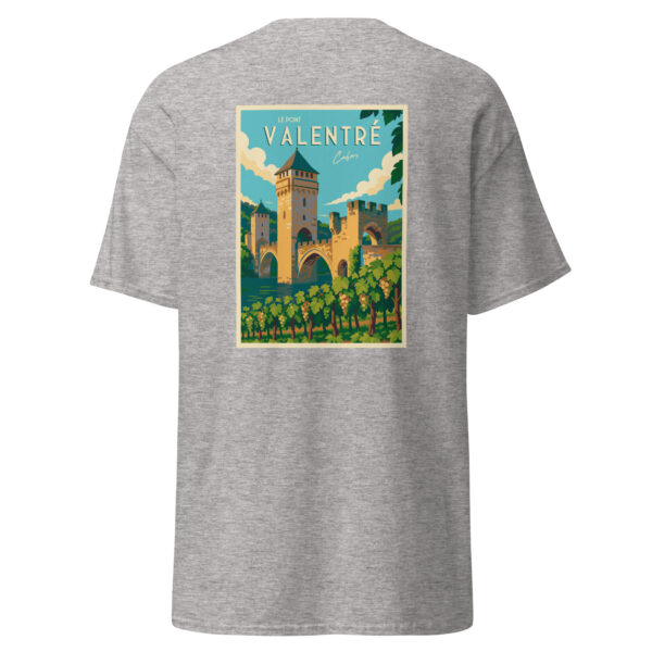 T-shirt unisexe <br> Le pont Valentré – Image 5