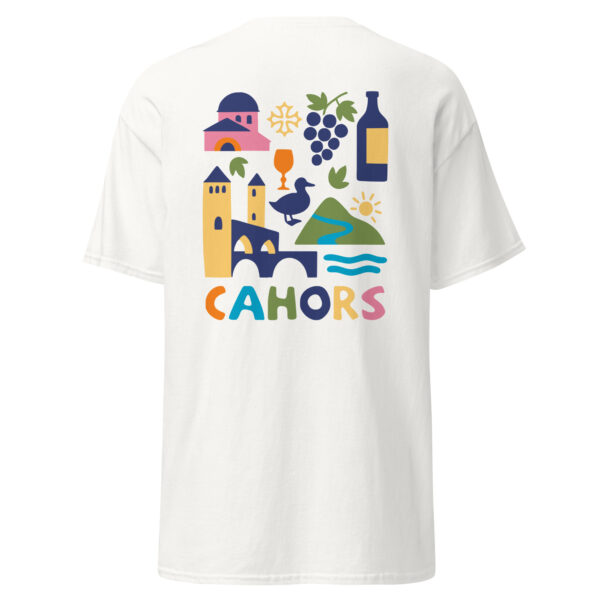 T-shirt unisexe <br> Cahors en couleur