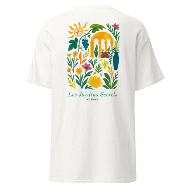 T-shirt unisexe <br> Les Jardins Secrets – Image 5