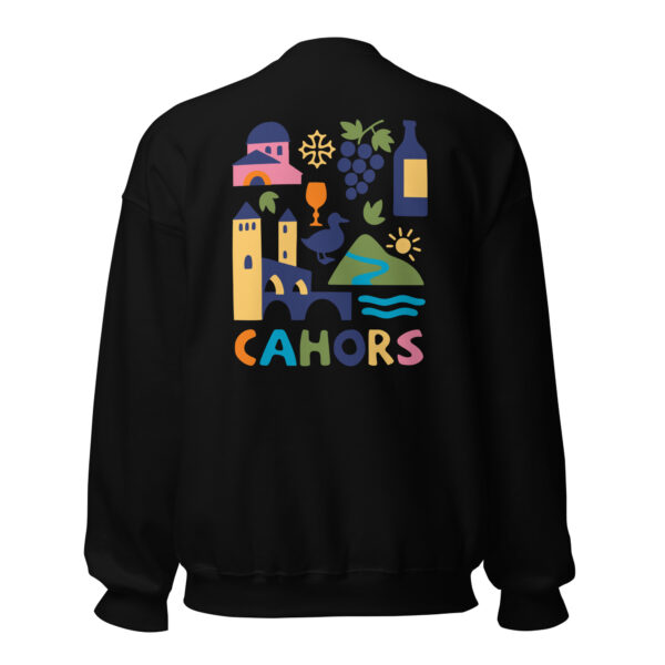 Sweat unisexe <br> Cahors en couleur - Image 3