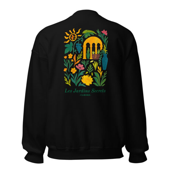 Sweat unisexe <br> Les Jardins Secrets - Image 3