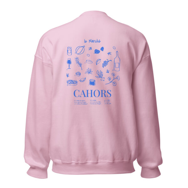 Sweat unisexe <br> Le marché de Cahors – Image 3