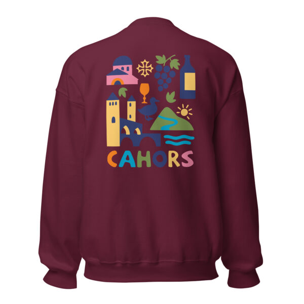 Sweat unisexe <br> Cahors en couleur - Image 5