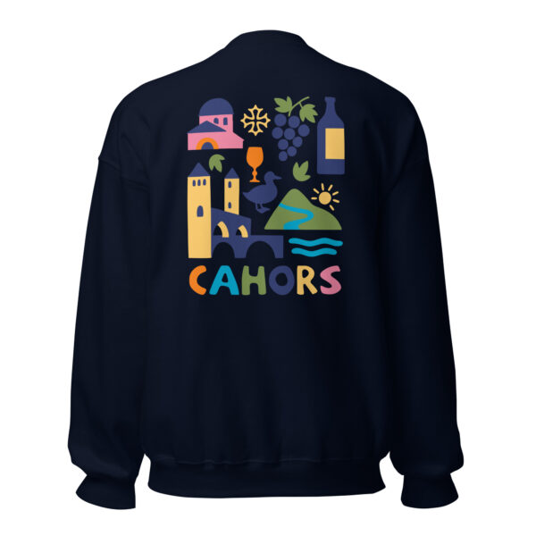 Sweat unisexe <br> Cahors en couleur