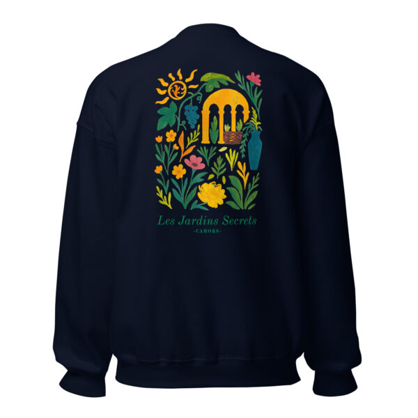 Sweat unisexe <br> Les Jardins Secrets