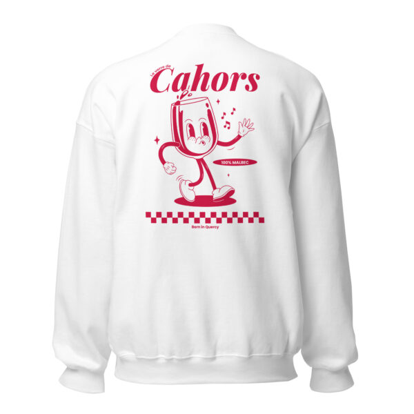 Sweat unisexe <br> Le verre de Cahors