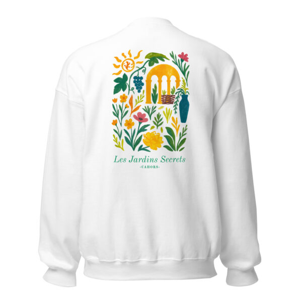 Sweat unisexe <br> Les Jardins Secrets - Image 7