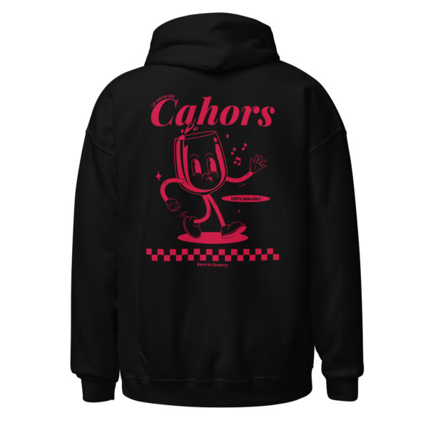 Hoodie unisexe <br> Le verre de Cahors - Image 6