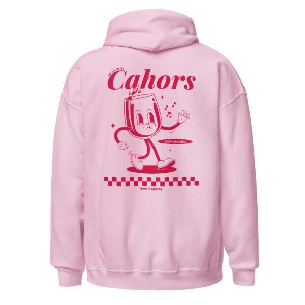 Hoodie unisexe <br> Le verre de Cahors
