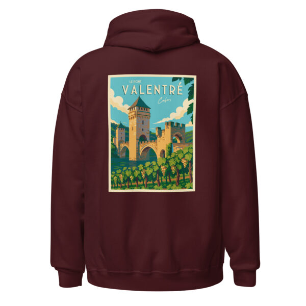 Hoodie unisexe <br> Le pont Valentré - Image 3