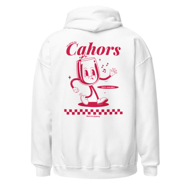 Hoodie unisexe <br> Le verre de Cahors - Image 4