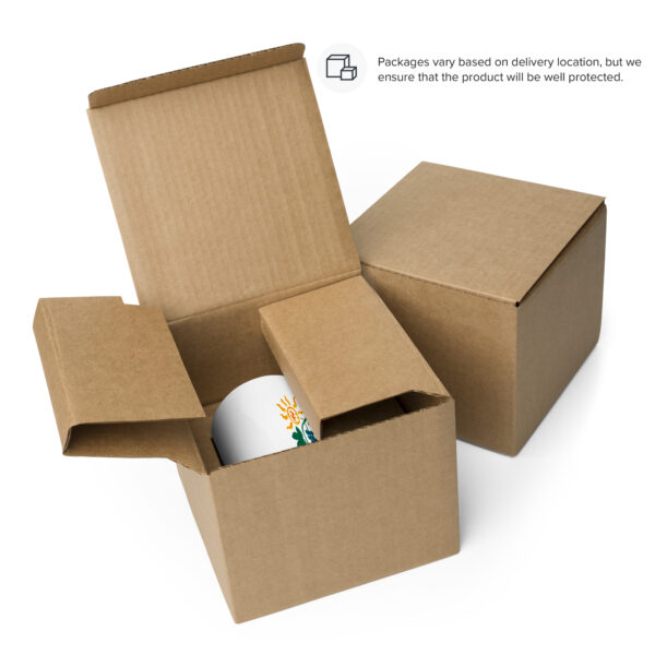 Mug blanc brillant <br> Les Jardins Secrets - Image 4